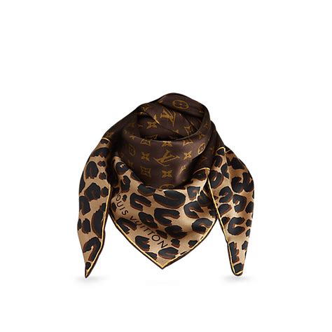 louis vuitton leopard print scarf purple|louis vuitton cheetah scarf.